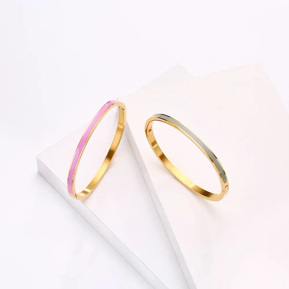 Luxury Colorful Bangles Bracelets