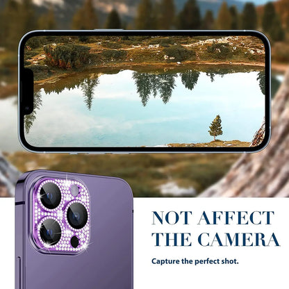 Diamond Camera Lens Protector Metal Lens Protection For IPhone