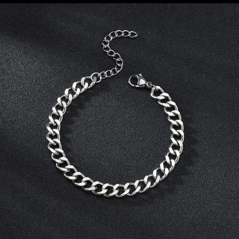 DANA 3.5-7MM Stainless Steel Chain Bracelets