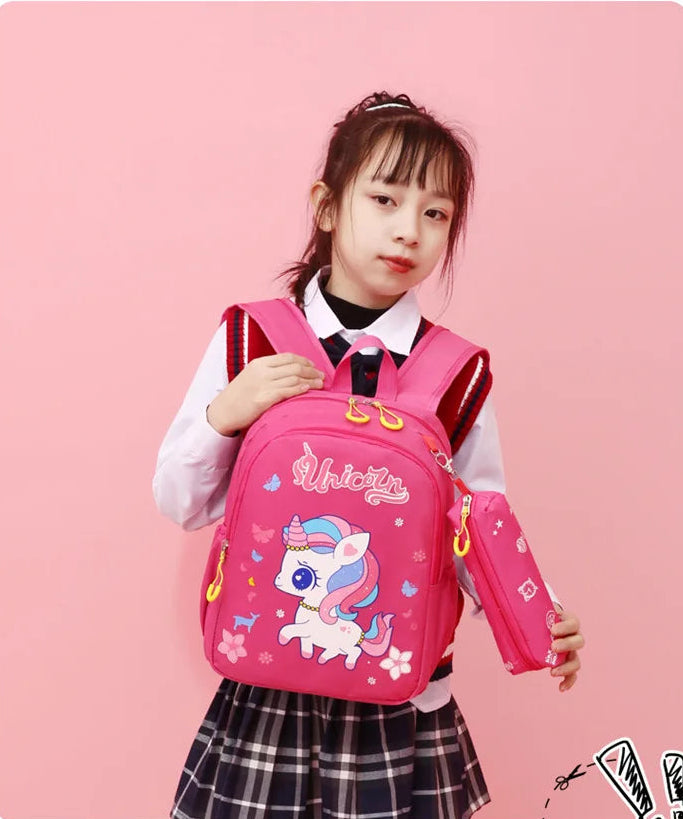 Boys Girls Cute Cartoon Toddler Rucksack Kindergarten Schoolbag