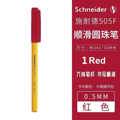 Germany Schneider Ballpoint Pen 0.5mm Smooth Ultra-long Writing Pen