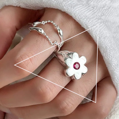 DANA 925 Silver Flower Ring