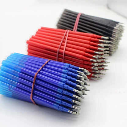 Pilot Erasable Gel Pen Magic Blue Black Red Ink 0.5mm Erasable Refill