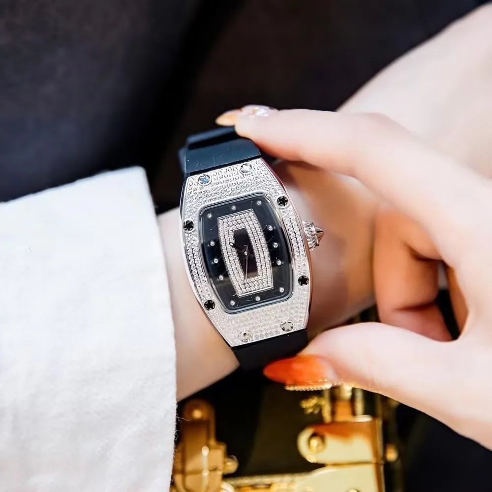 DANA Crystal Silicone Jelly Quartz Watch