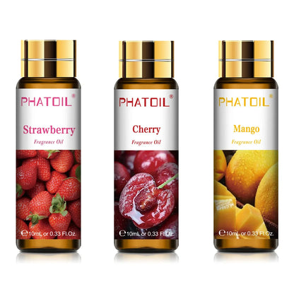 PHATOIL 1/3/9pcs 10ml Sweet Fruit Fragrance Oil