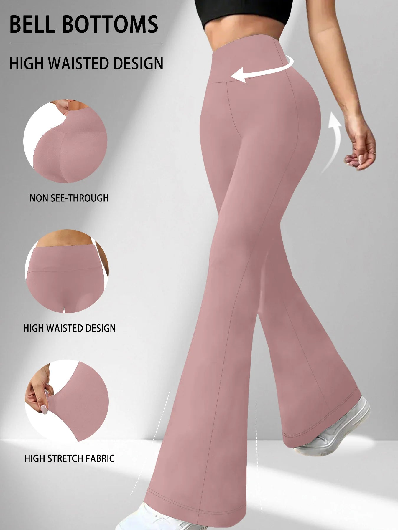 Super Soft Flare Pants High Waisted Yoga