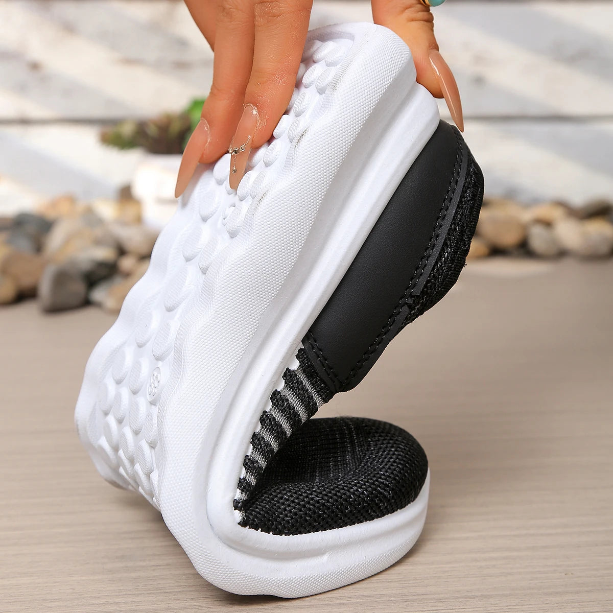 Breathable Youth Style Footwear Stylish Half Sneakers