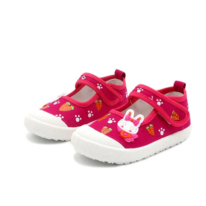 Canvas Soft Running Sneakers