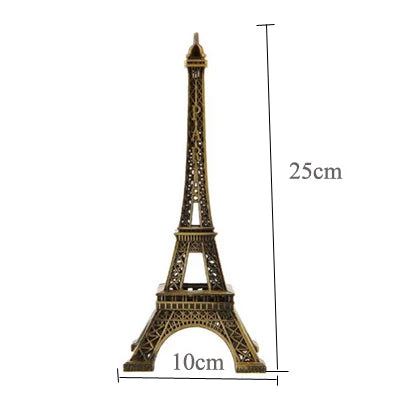 Metal Architecture Figurine World Famous Landmark Building