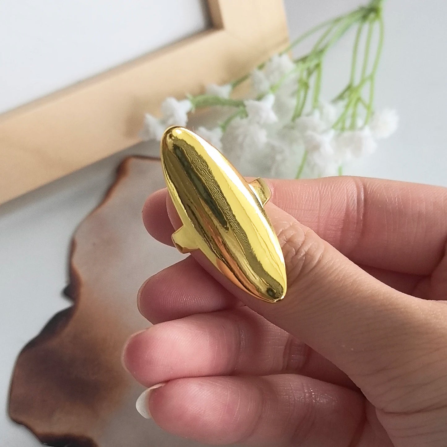 DANA 925 Silver Open Finger Ring