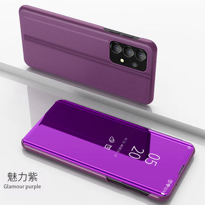Samsung Galaxy Luxury Smart Mirror Magnetic Flip Leather Phone Cases