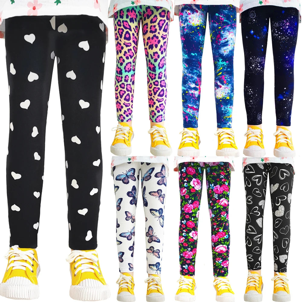Summer Skinny Slim Elasticity Leggings Pencil Pants 2-13 YEAR
