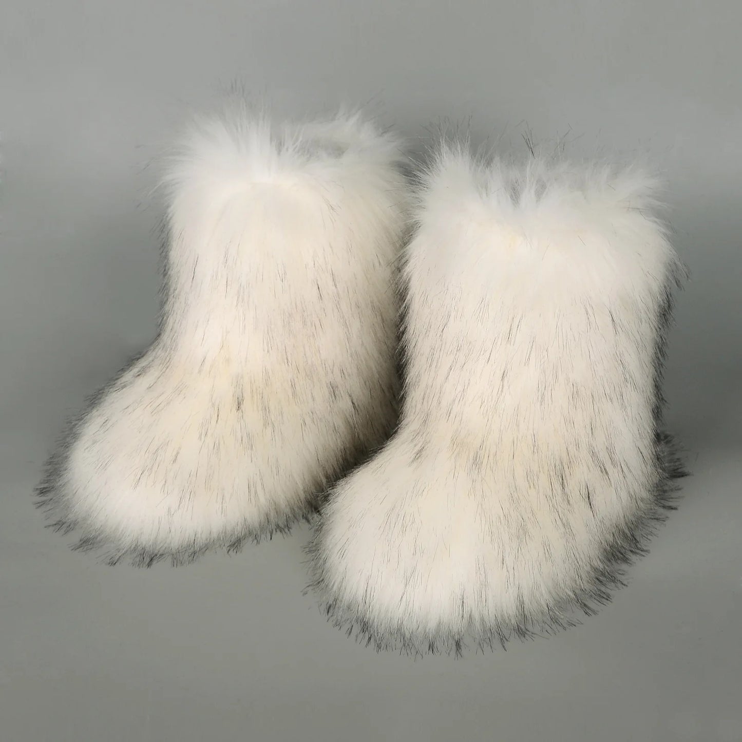 Faux Fur Boots Fluffy Snow Boots