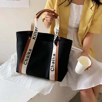 Canvas Shoulder Strap Bag