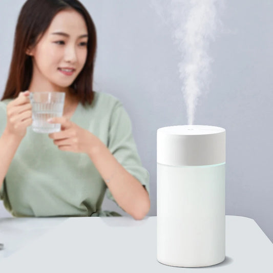 USB Ultrasonic Air Humidifier LED Lamp Mini Essential Oil