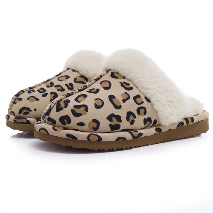 Crestar Winter Home Warm Comfortable Fur Slippers