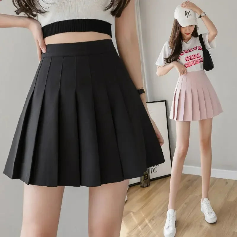 High Waist Slimming  Sports Tennis skirt