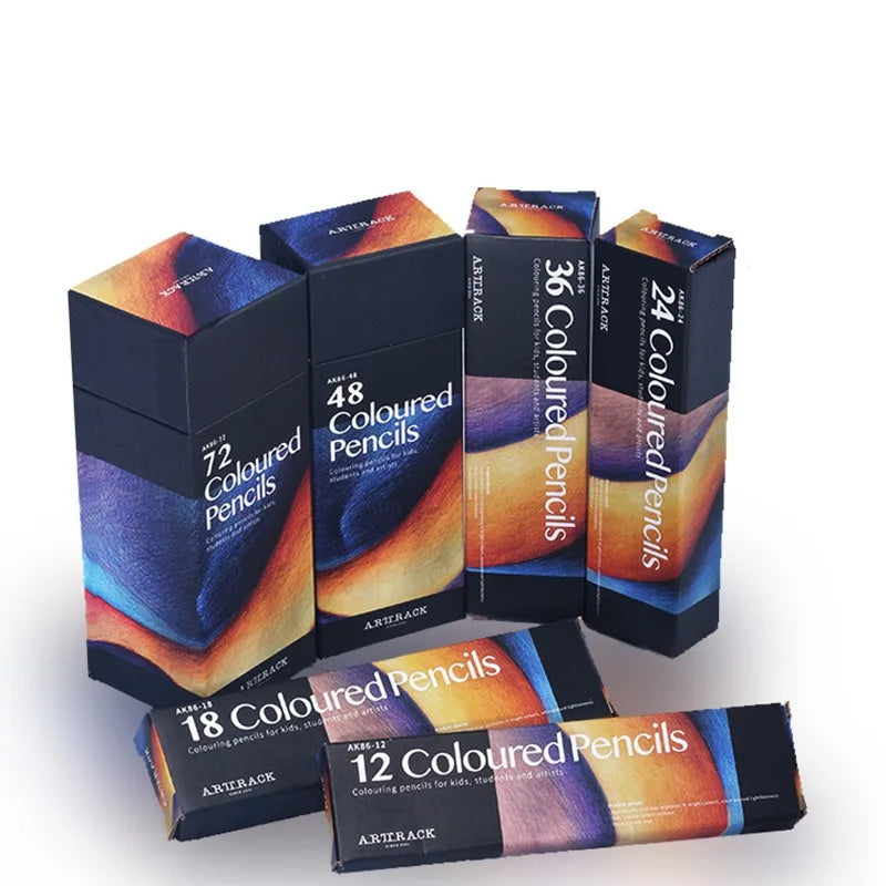 12/18/24/36/48/72 Colors Stationery Pencil Set