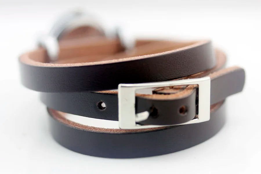 Long Leather ROMA Vintage Watch