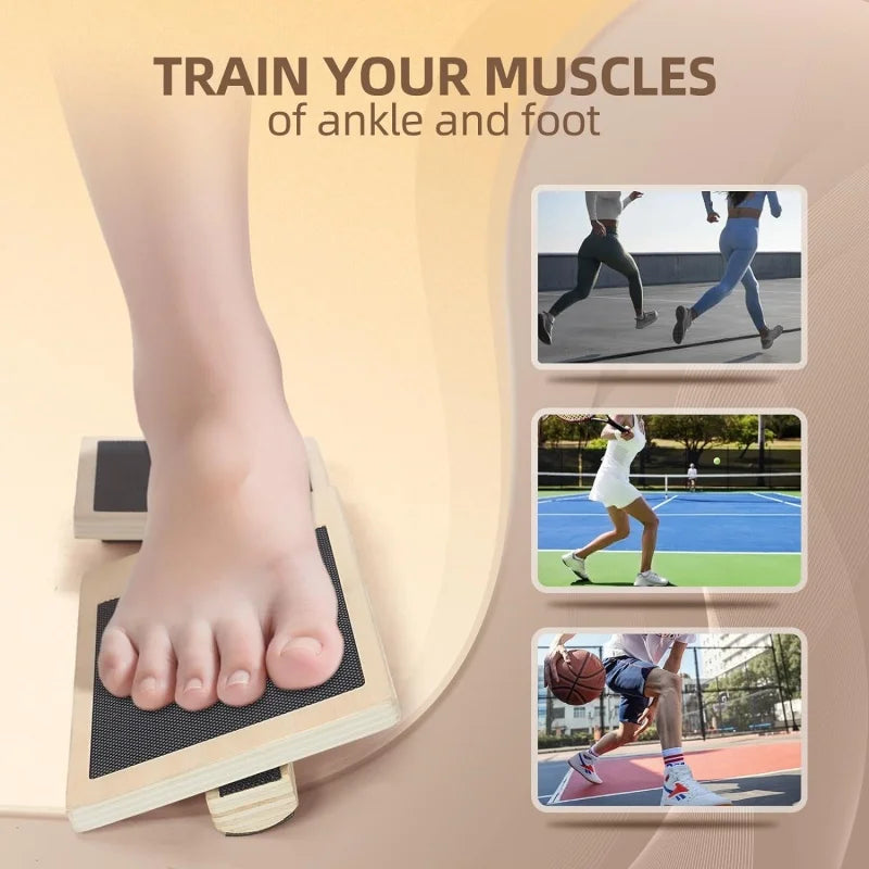 Single Foot Balance Board Ankle Strengthener Exerciser