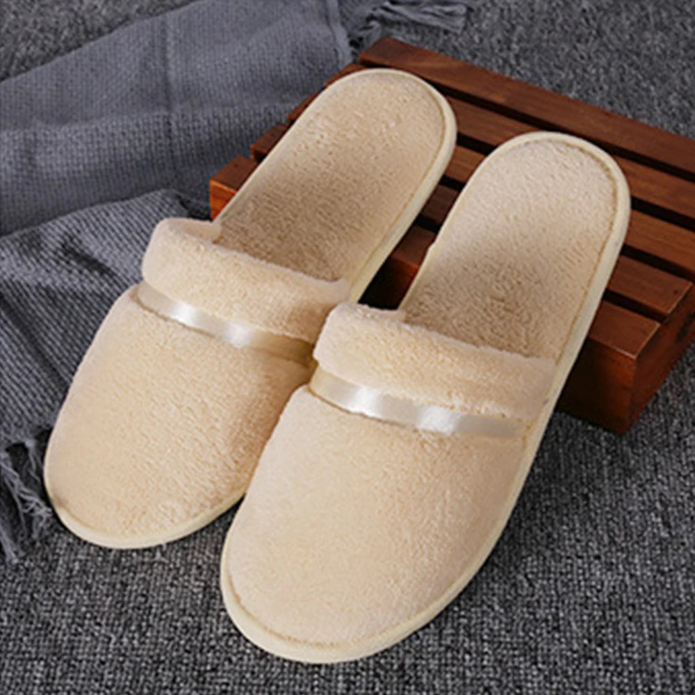 Fur plush Home Flat Slippers