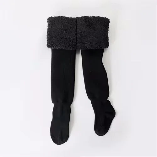 Winter Thicken Soft Toddler Tights Snow Keep Warm 0-8Y Baby Legging