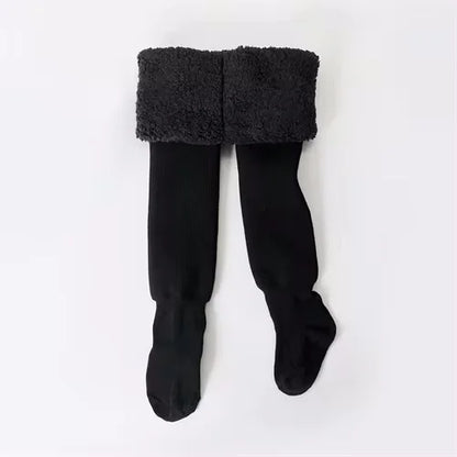 Winter Thicken Soft Toddler Tights Snow Keep Warm 0-8Y Baby Legging