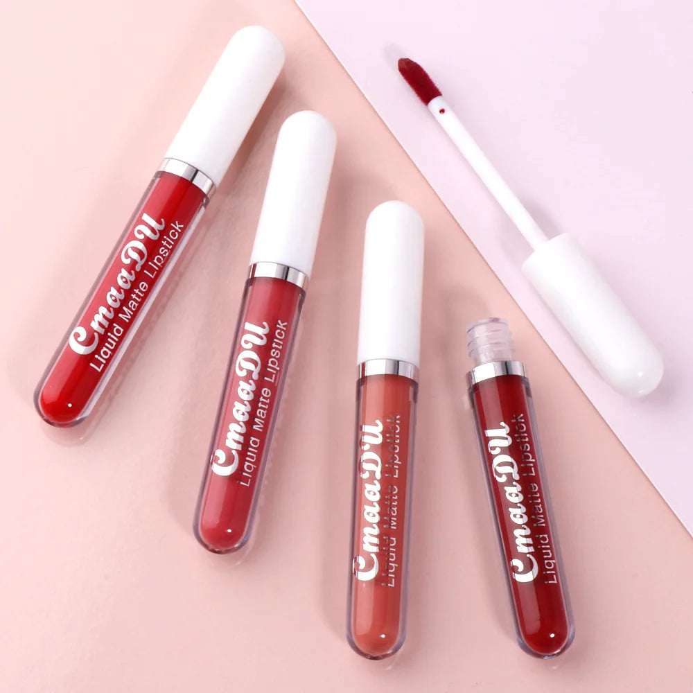 1 Pcs Matte Lip Gloss Liquid Lipstick Waterproof