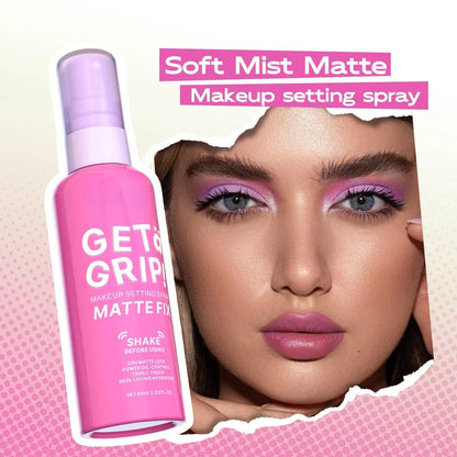 Cooling Makeup Setting Spray 60ml – Oil-Control Hydrating Waterproof Long-Lasting Unisex for All Skin Types