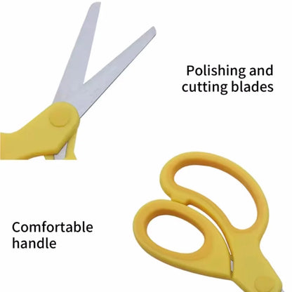 Left-handed Scissors Student Stainless Steel Colorful Cute Scissors