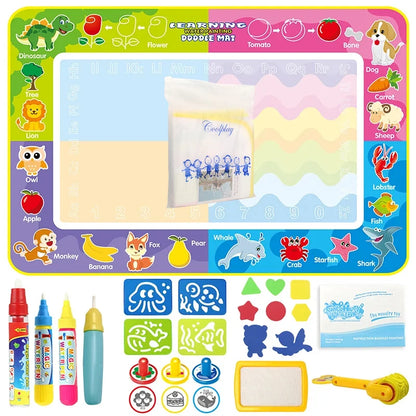 100x80CM Magic Water Drawing Mat Doodle Toys