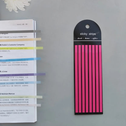 160 Sheets Transparences Sticky Notes Stationery Index Tabs