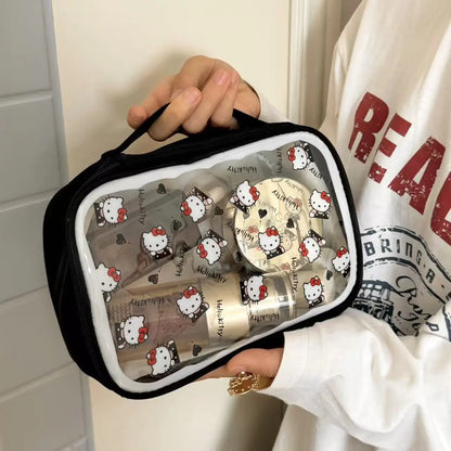 Cute Cat Makeup Bag Large Capacity