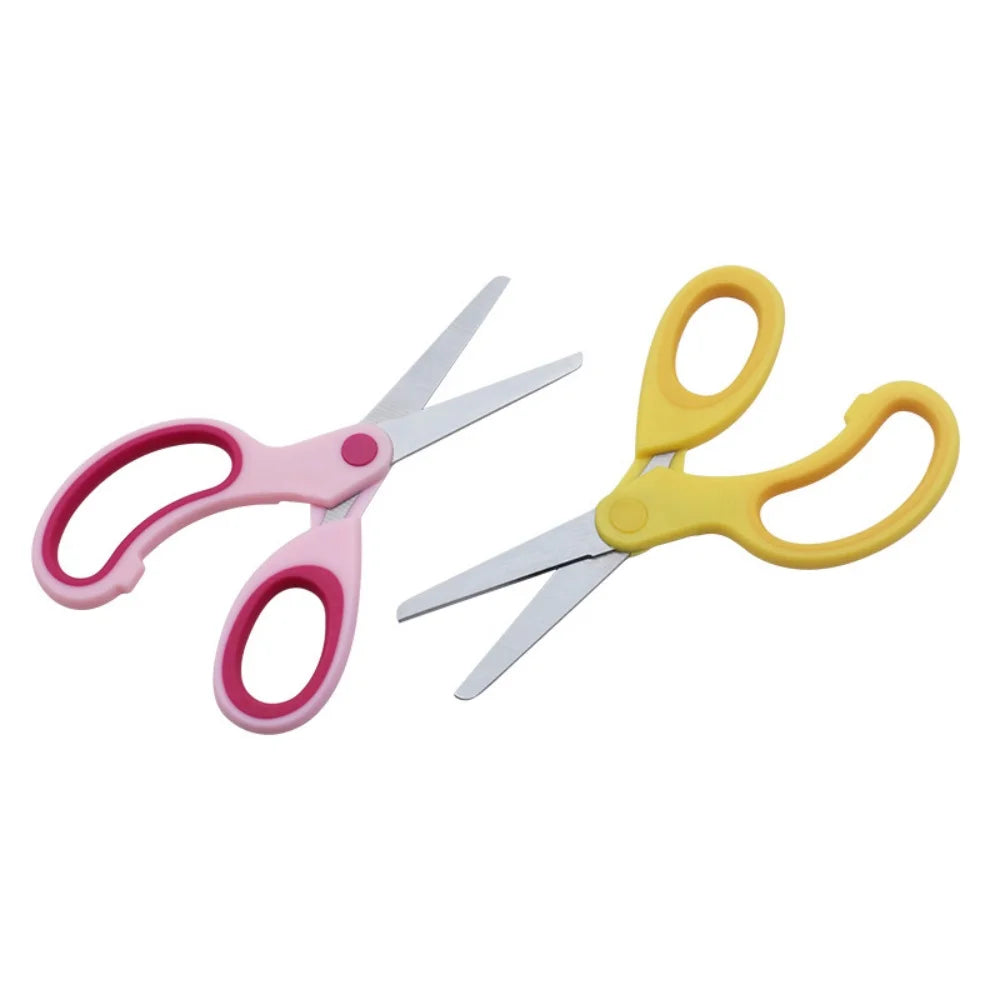 Left-handed Scissors Student Stainless Steel Colorful Cute Scissors
