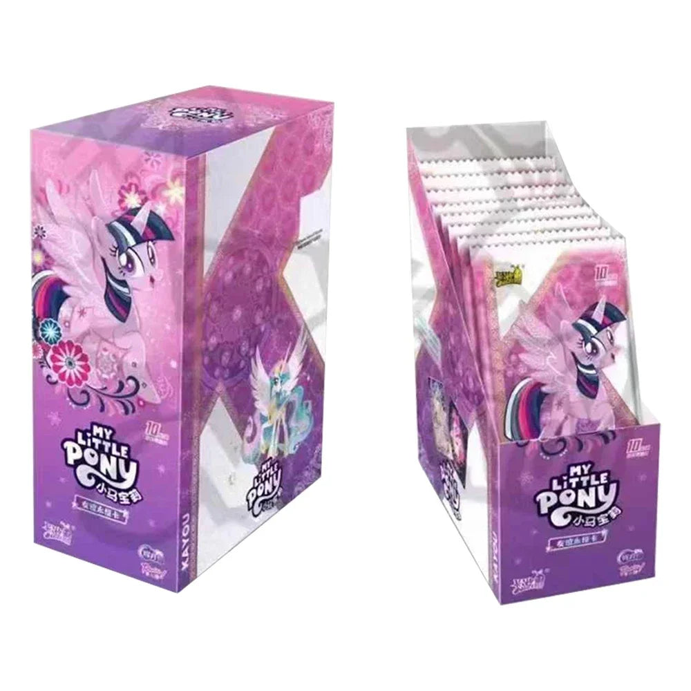 Genuine My Little Pony Card 40th Anniversary Limited Friendship Eternal Card Rare Toy