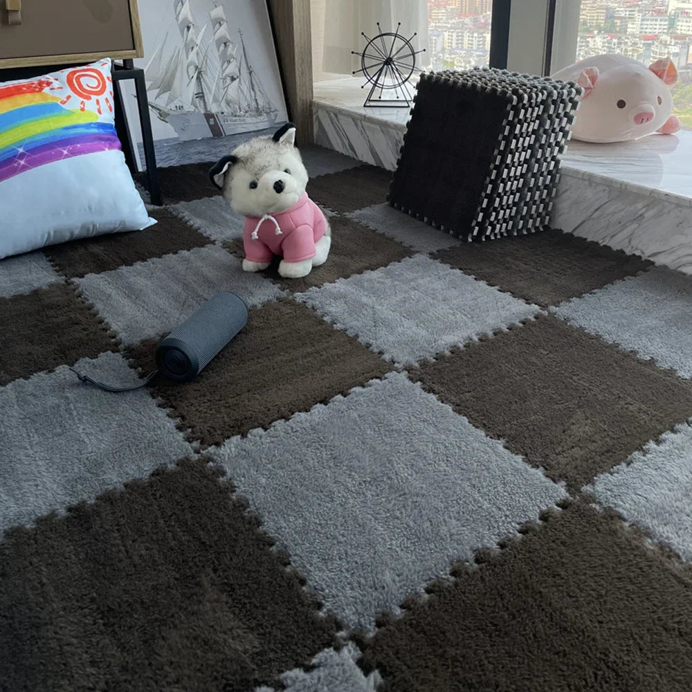 Soft Plush Children's Mat Babe Toys Eva Foam Puzzle Carpet