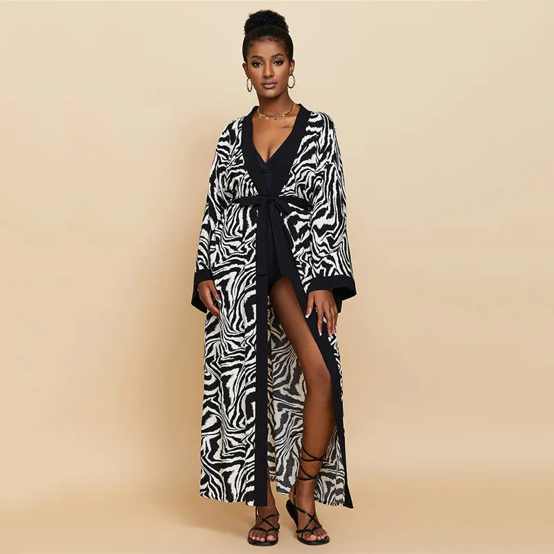 Swimsuit Beach Cover Up dress Sleeve Kaftan Beach Bikinis Cover