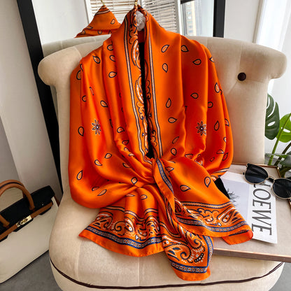 Pañuelos de seda para la cabeza