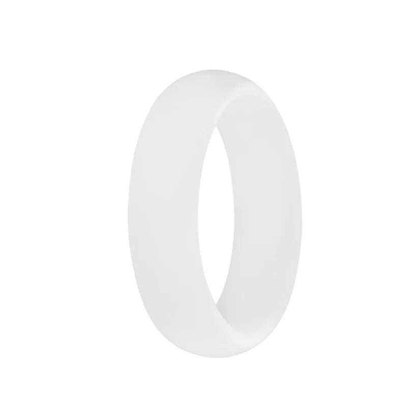Silicone Hypoallergenic Crossfit Flexible Rubber Finger Rings