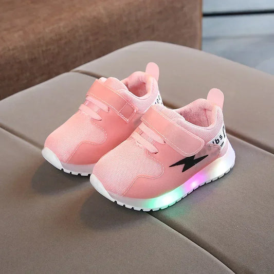 LED Glowing Toddler Light Up Luminous Sneakers