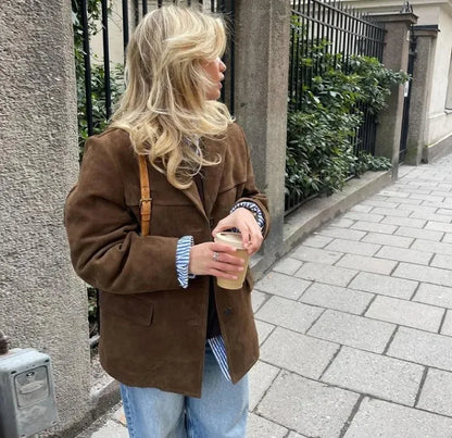 Autumn Winter Jacket Long Sleeve Short Coat Overcoat