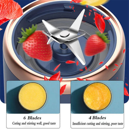 Multi Fruit Mixers Juicers Portable Electric Juicer Blender