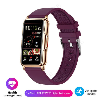 LIGE Smart Watch 1.47-inch Full Touch Screen Sports Fitness Tracker Waterproof