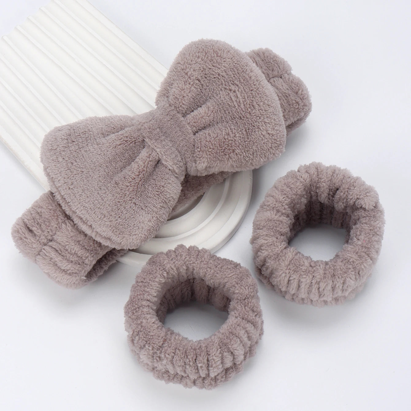 Headband Wristband for Washing Face Makeup Towel