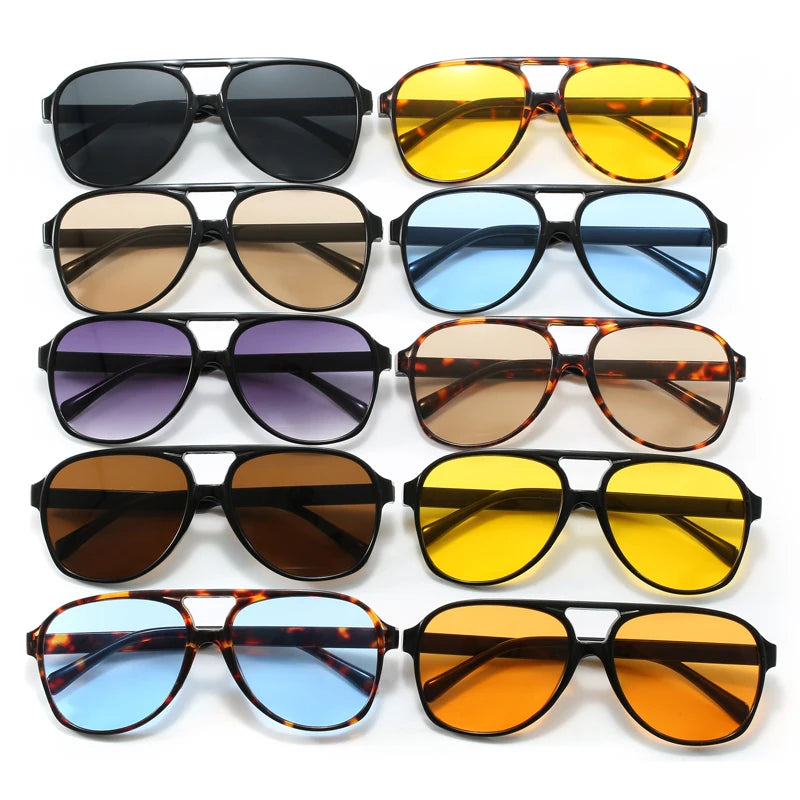 Protective Large Frame Square Sunglasses