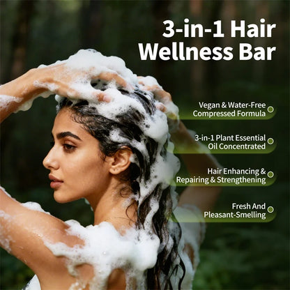 120g Usman Grass Herbal Shampoo Soap Hair Loss Treat Hair Growth Hair Care