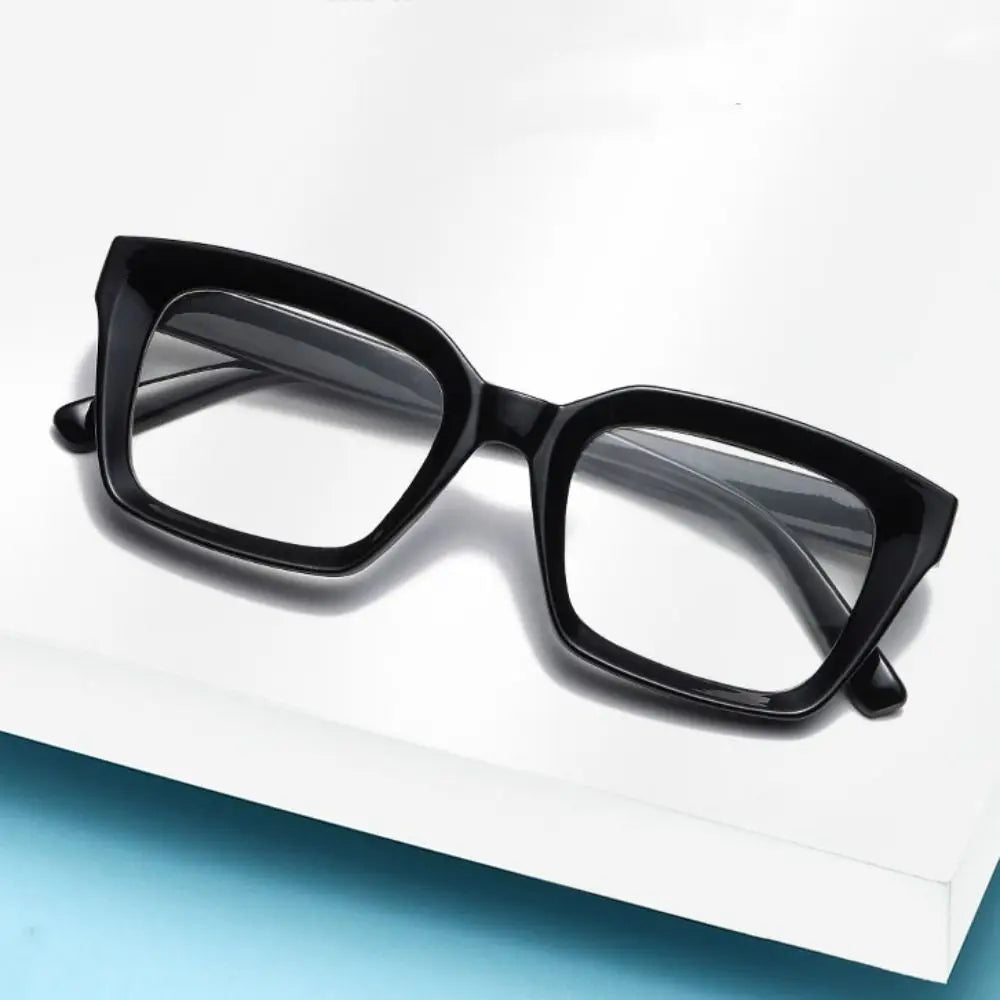 Transparent Anti Blue-ray Reading Glasses Retro Wood Stripes Presbyopia Eyeglasses