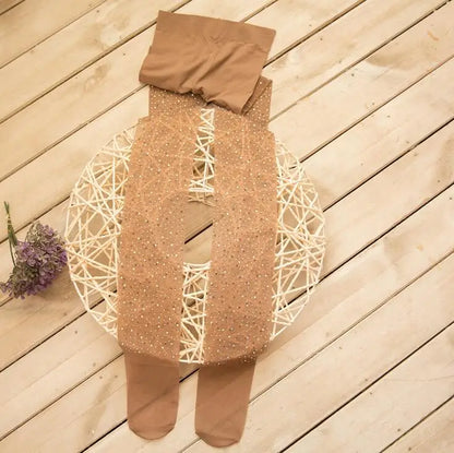 Diamond Pantyhose Sexy Shiny Slim Rhinestone Mesh Nylon Socks