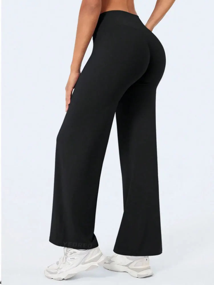 Soft Sports Straight Leg Pants Yoga Fitness
