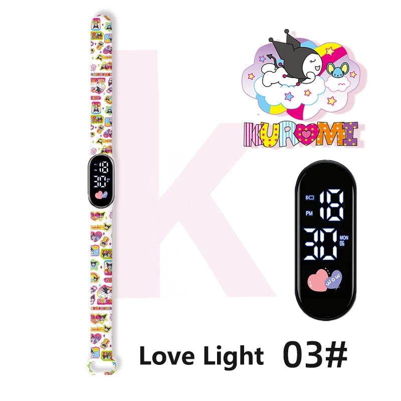 Kuromi Waterproof Digital Watch